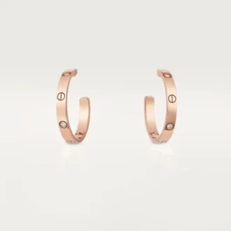 Love Earrings – Rose Gold, Diamond – Cartier