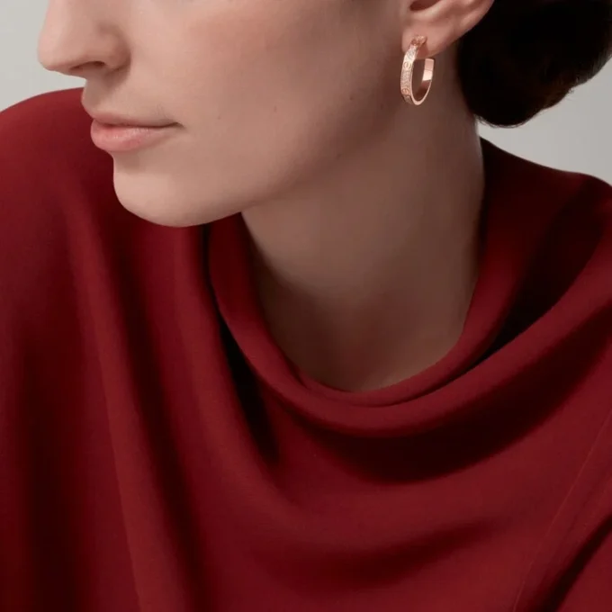 Love Earrings – Rose Gold, Diamond – Cartier Love Earrings – Rose Gold, Diamond – Cartier