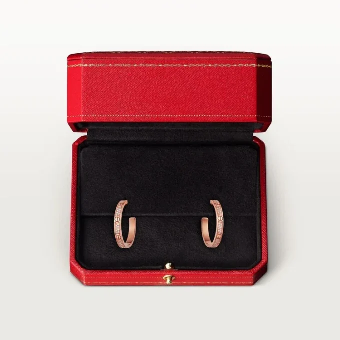 Love Earrings – Rose Gold, Diamond – Cartier Love Earrings – Rose Gold, Diamond – Cartier