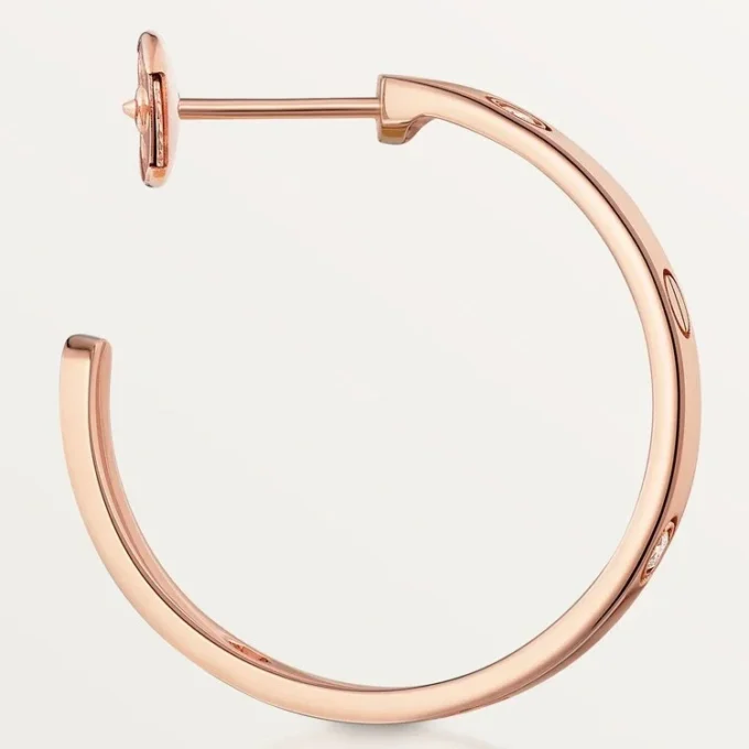 Love Earrings – Rose Gold, Diamond – Cartier Love Earrings – Rose Gold, Diamond – Cartier