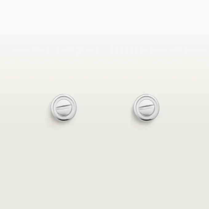 Love Earrings – White Gold – Cartier