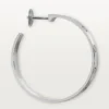 Love Earrings – White Gold – Cartier Love Earrings – White Gold – Cartier