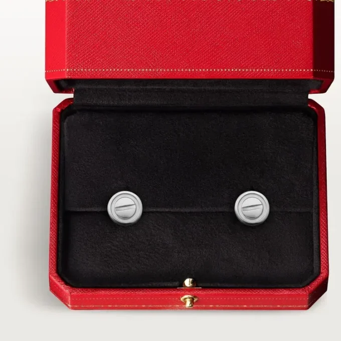 Love Earrings – White Gold – Cartier