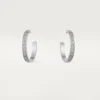 Love Earrings – White Gold, Diamond – Cartier Love Earrings – White Gold, Diamond – Cartier