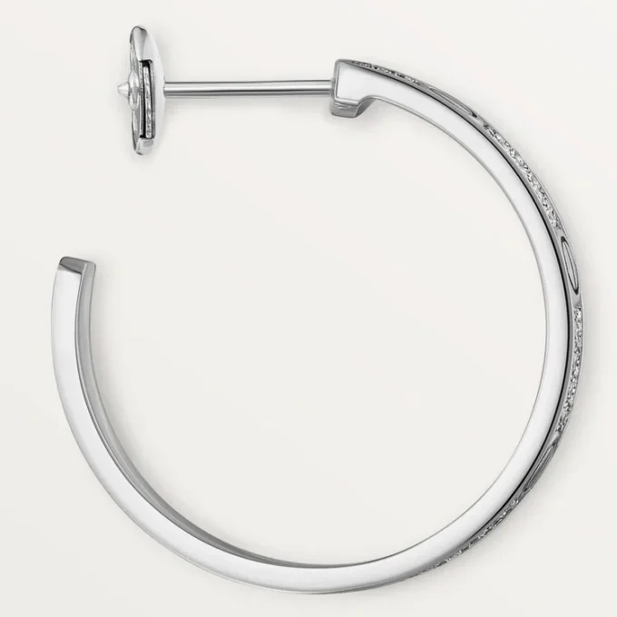 Love Earrings – White Gold, Diamond – Cartier Love Earrings – White Gold, Diamond – Cartier