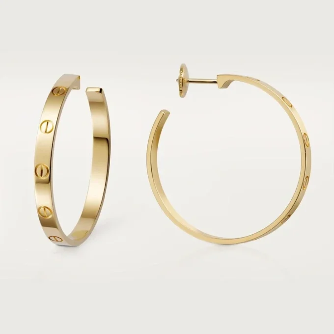 Love Earrings – Yellow Gold – Cartier Love Earrings – Yellow Gold – Cartier