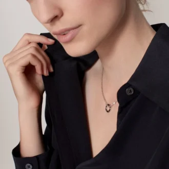 Love Necklace, 2 Diamonds – White Gold, Diamonds – Cartier