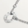 Love Necklace, 2 Diamonds – White Gold, Diamonds – Cartier Love Necklace, 2 Diamonds – White Gold, Diamonds – Cartier