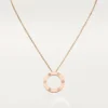 Love Necklace, 3 Diamonds – Rose Gold, Diamonds – Cartier Love Necklace, 3 Diamonds – Rose Gold, Diamonds – Cartier