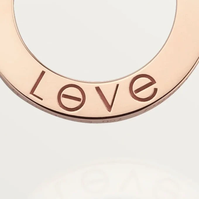 Love Necklace, 3 Diamonds – Rose Gold, Diamonds – Cartier Love Necklace, 3 Diamonds – Rose Gold, Diamonds – Cartier