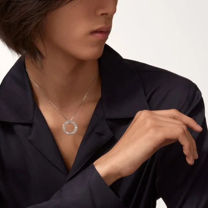 Love Necklace, 3 Diamonds – White Gold, Diamonds – Cartier Love Necklace, 3 Diamonds – White Gold, Diamonds – Cartier