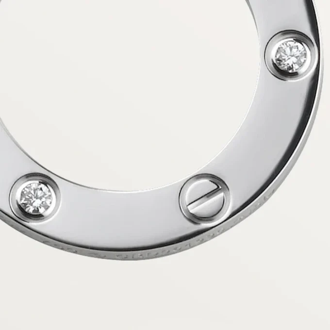 Love Necklace, 3 Diamonds – White Gold, Diamonds – Cartier Love Necklace, 3 Diamonds – White Gold, Diamonds – Cartier