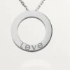 Love Necklace, 3 Diamonds – White Gold, Diamonds – Cartier Love Necklace, 3 Diamonds – White Gold, Diamonds – Cartier