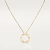 Love Necklace, 3 Diamonds – Yellow Gold, Diamonds – Cartier Love Necklace, 3 Diamonds – Yellow Gold, Diamonds – Cartier