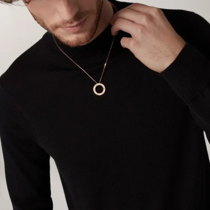 Love Necklace, 3 Diamonds – Yellow Gold, Diamonds – Cartier Love Necklace, 3 Diamonds – Yellow Gold, Diamonds – Cartier
