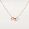 Love Necklace, 6 Diamonds – Rose Gold, White Gold, Diamonds – Cartier Love Necklace, 6 Diamonds – Rose Gold, White Gold, Diamonds – Cartier