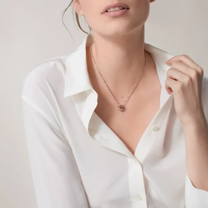 Love Necklace, 6 Diamonds – Rose Gold, White Gold, Diamonds – Cartier Love Necklace, 6 Diamonds – Rose Gold, White Gold, Diamonds – Cartier