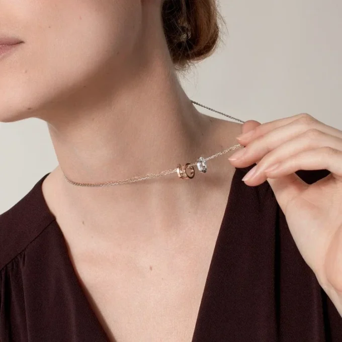 Love Necklace, 6 Diamonds – Rose Gold, White Gold, Diamonds – Cartier Love Necklace, 6 Diamonds – Rose Gold, White Gold, Diamonds – Cartier
