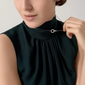 Love Necklace, Diamond-Paved – White Gold, Diamonds – Cartier