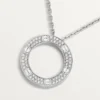 Love Necklace, Diamond-Paved – White Gold, Diamonds – Cartier Love Necklace, Diamond-Paved – White Gold, Diamonds – Cartier