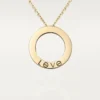 Love Necklace, Diamond-Paved – Yellow Gold, Diamonds – Cartier Love Necklace, Diamond-Paved – Yellow Gold, Diamonds – Cartier