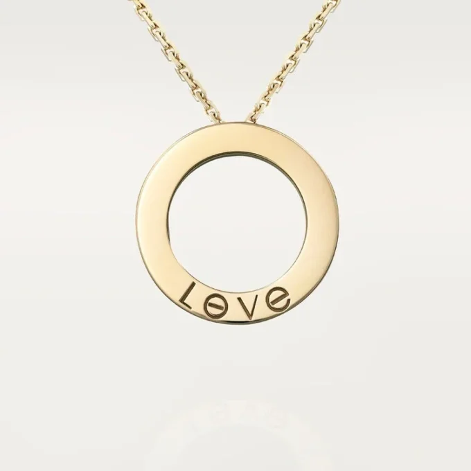 Love Necklace, Diamond-Paved – Yellow Gold, Diamonds – Cartier Love Necklace, Diamond-Paved – Yellow Gold, Diamonds – Cartier