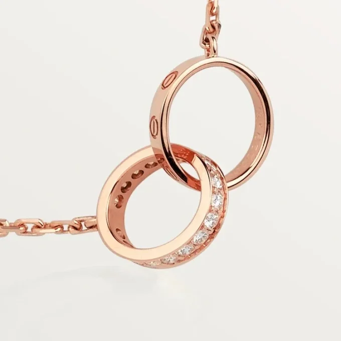 Love Necklace, Diamonds – Rose Gold, Diamonds – Cartier Love Necklace, Diamonds – Rose Gold, Diamonds – Cartier