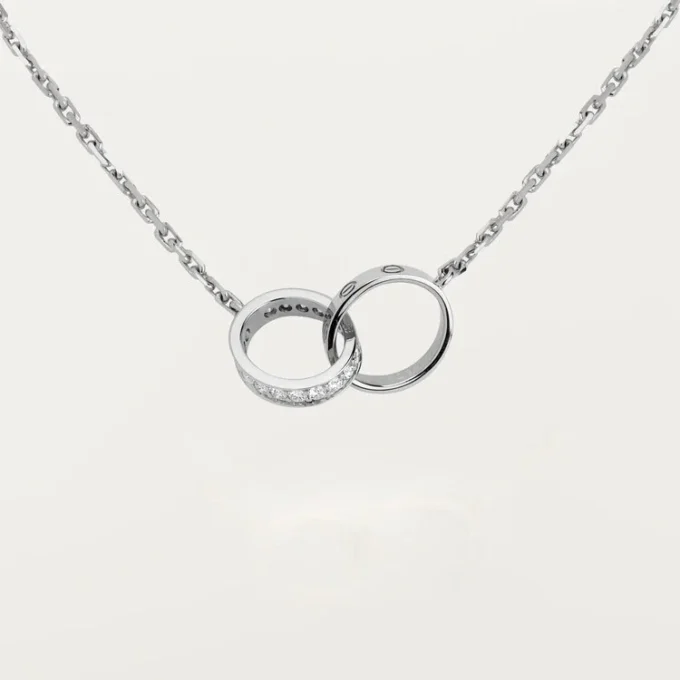 Love Necklace, Diamonds – White Gold, Diamonds – Cartier Love Necklace, Diamonds – White Gold, Diamonds – Cartier