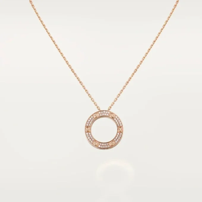 Love Necklace – Pink Gold, Diamonds – Cartier Love Necklace – Pink Gold, Diamonds – Cartier