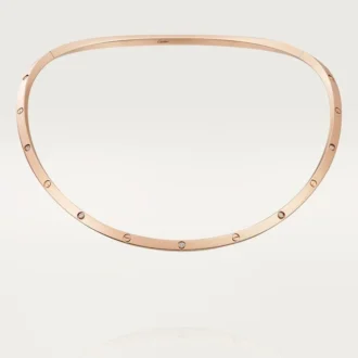 Love Torque Necklace, 10 Diamonds