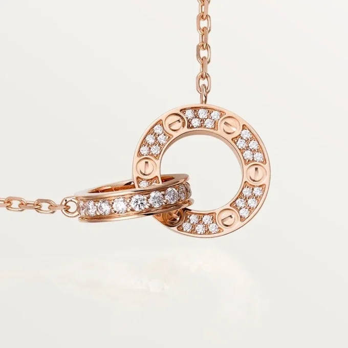 Love Necklace – Rose Gold, Diamonds – Cartier Love Necklace – Rose Gold, Diamonds – Cartier