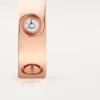 Love Ring, 3 Diamonds – Rose Gold, Diamonds – Cartier