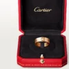 Love Ring, 3 Diamonds – Rose Gold, Diamonds – Cartier