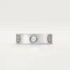 Love Ring, 3 Diamonds – White Gold, Diamonds – Cartier