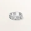 Love Ring, Classic Model, Paved Love Ring, Classic Model, Paved