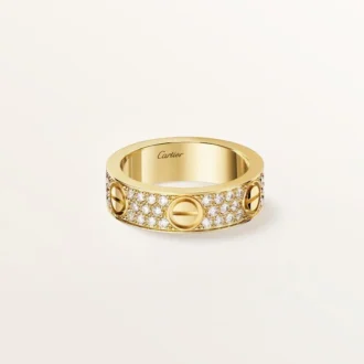 Love Ring, Classic Model, Paved