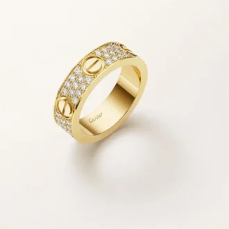 Love Ring, Classic Model, Paved