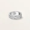 Love Ring, Classic Model, Paved, 6 Diamonds Love Ring, Classic Model, Paved, 6 Diamonds