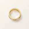 Love Ring, Classic Model, Paved, 6 Diamonds Love Ring, Classic Model, Paved, 6 Diamonds
