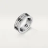 Love Ring, Diamond-Paved, Ceramic – White Gold, Ceramic, Diamonds – Cartier Love Ring, Diamond-Paved, Ceramic – White Gold, Ceramic, Diamonds – Cartier