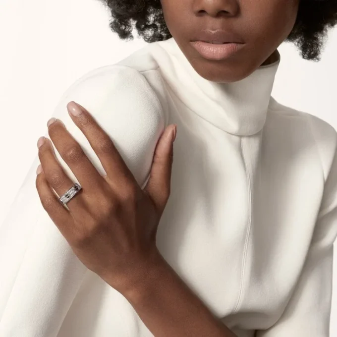 Love Ring, Diamond-Paved, Ceramic – White Gold, Ceramic, Diamonds – Cartier Love Ring, Diamond-Paved, Ceramic – White Gold, Ceramic, Diamonds – Cartier
