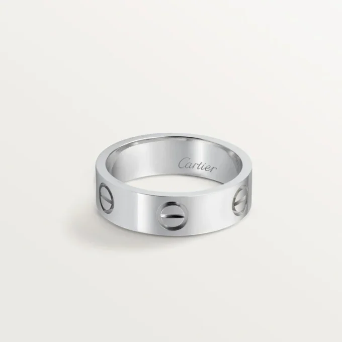 Love Ring – Platinum – Cartier Love Ring – Platinum – Cartier