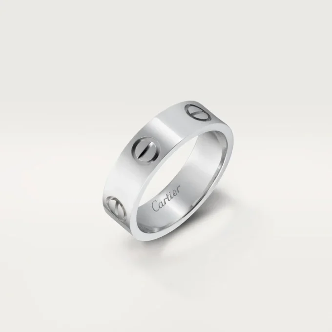 Love Ring – Platinum – Cartier Love Ring – Platinum – Cartier