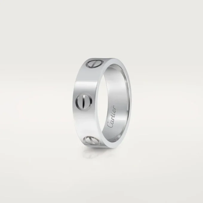 Love Ring – Platinum – Cartier Love Ring – Platinum – Cartier