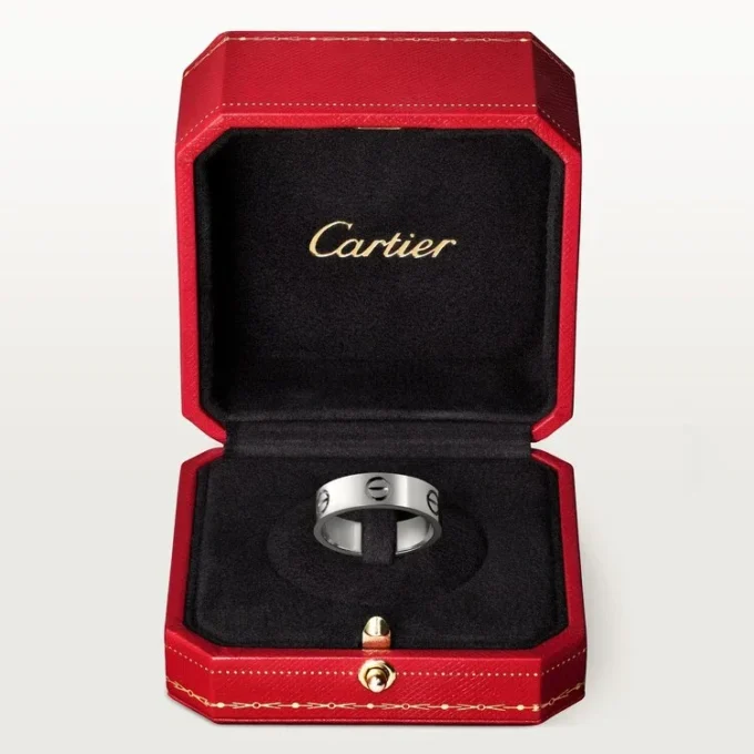 Love Ring – Platinum – Cartier Love Ring – Platinum – Cartier
