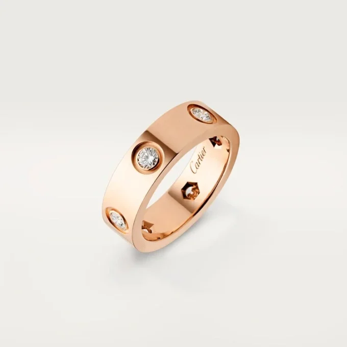 Love Ring – Rose Gold, Diamonds – Cartier