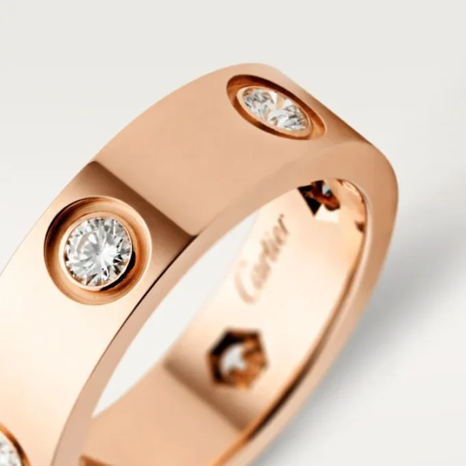 Love Ring – Rose Gold, Diamonds – Cartier