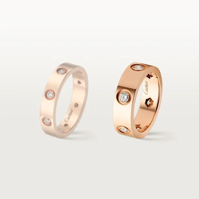 Love Ring – Rose Gold, Diamonds – Cartier