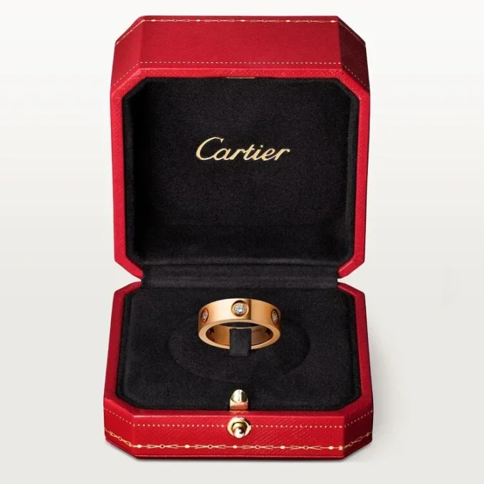 Love Ring – Rose Gold, Diamonds – Cartier