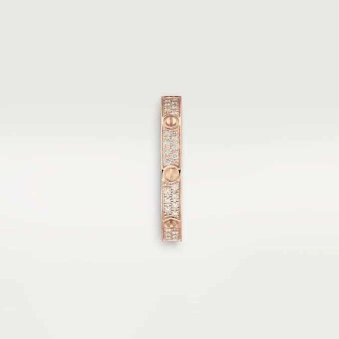 Love Ring, Sm – Rose Gold, Diamonds – Cartier Love Ring, Sm – Rose Gold, Diamonds – Cartier